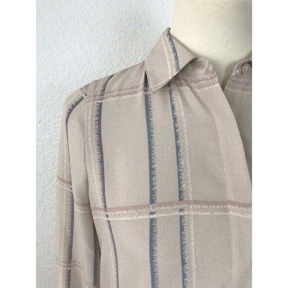 BCBGMaxAzria Peggy Pullover Asymmetric Plaid Mini Dress - Picture 3 of 12